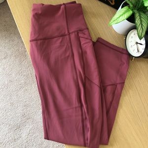 Lululemon All The Right Places crop